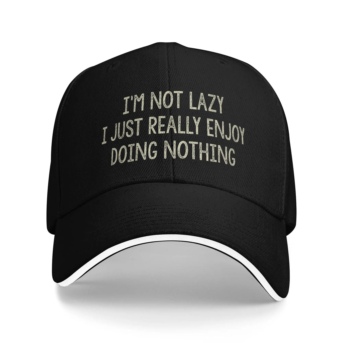 I'm Not Lazy Baseball Cap