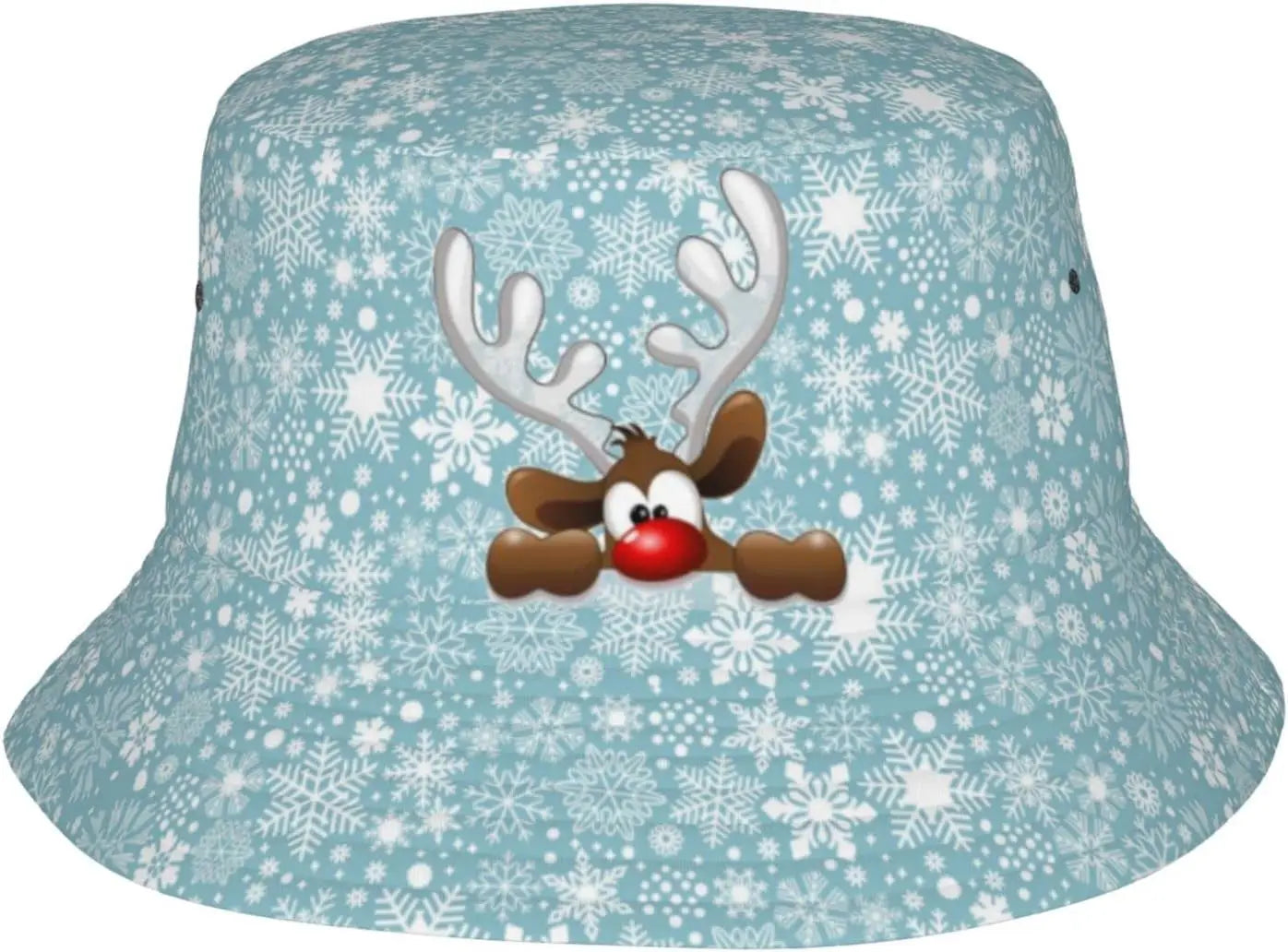 Christmas Bucket Hats Fashion Summer Sun Cap Packable