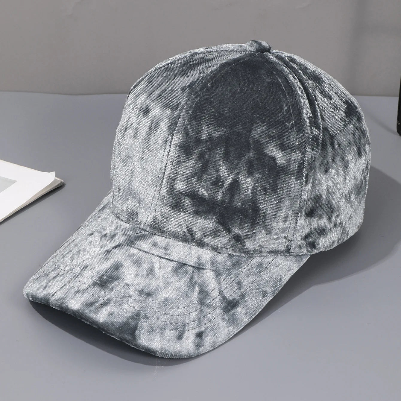 Autumn Winter Velvet Baseball Cap - Unisex Curved Brim Casual Hat