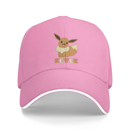 Summer Pokemon Eevee Baseball Cap