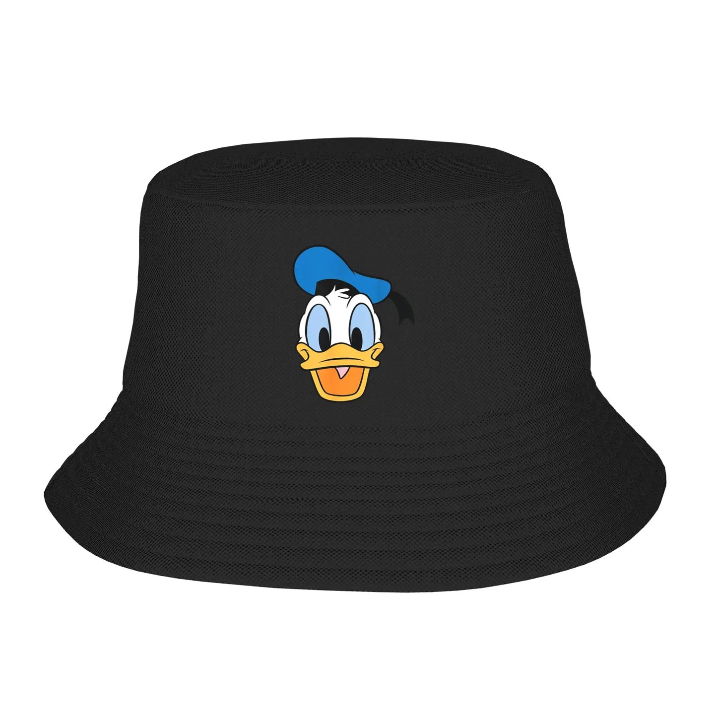 Unisex Bucket Hats Cartoon Donald Duck Vintage Beach Hatwear