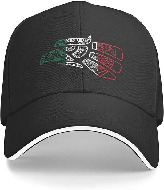 Mexico Aztec Calendar Eagle Fashion Cool Dad Hat Baseball Cap