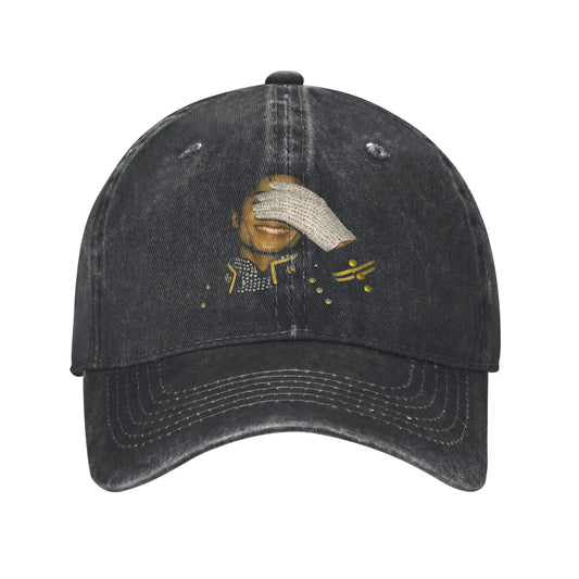 Michaels Jacksons MJ The Musical Print Cap Baseball Cap