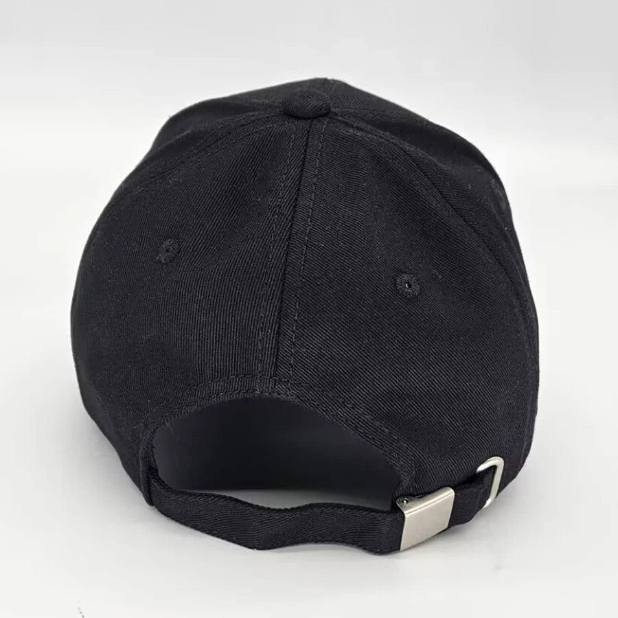 Triple Moon Pentacle Embroidery Structured Baseball Caps