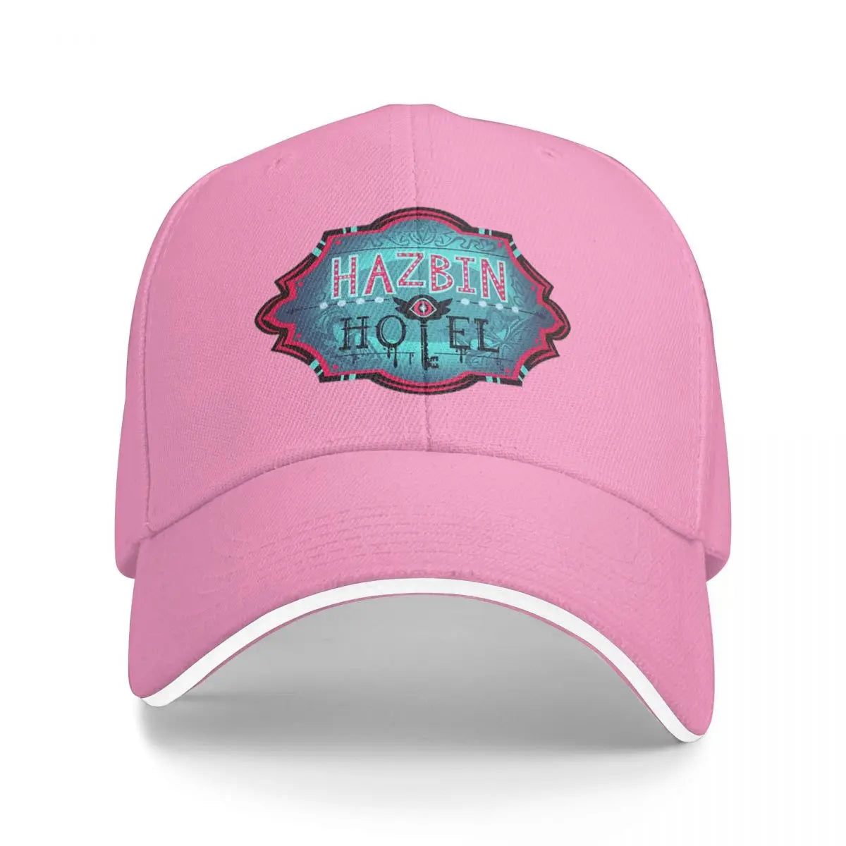 Unisex Baseball Hats Hazbines Hoteles Alastor Vox Printed Streetwear Baseball Caps