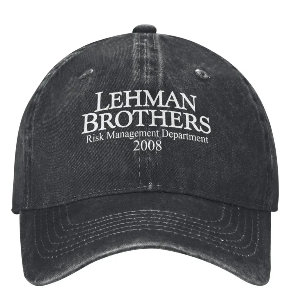 Lehman Brothers Risk Management Baseball Cap