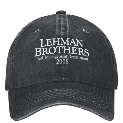 Lehman Brothers Risk Management Baseball Cap