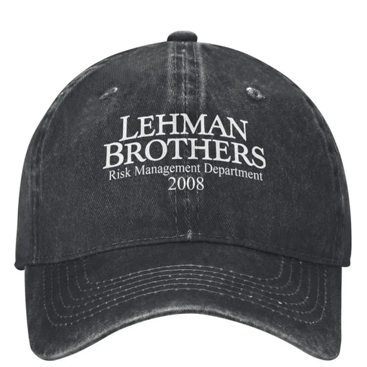 Lehman Brothers Risk Management Baseball Cap