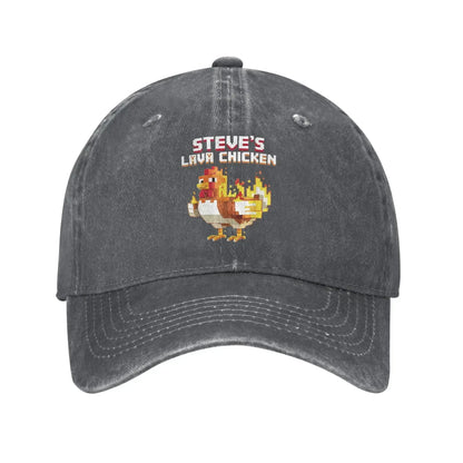 New Chicken Jockey Printed Cap Cotton Baseball Cap