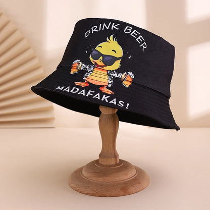 Trendy And Fashionable Printed Double-Sided Fisherman Hat