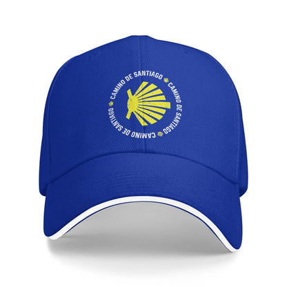 Camino De Santiago De Compostela Pilgrim Sandwich Hats Adult Baseball Cap