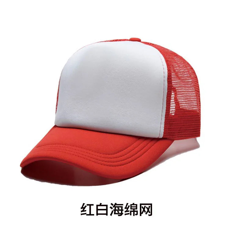 Unisex Cap Men Casual Plain Mesh Baseball Cap