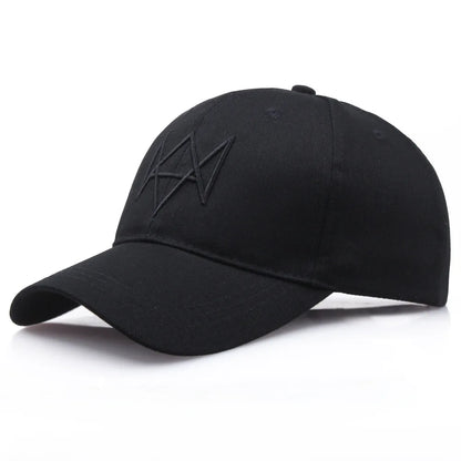 Men Women Hip Hop Cap Game Watch Dog Baseball Cap Cosplay