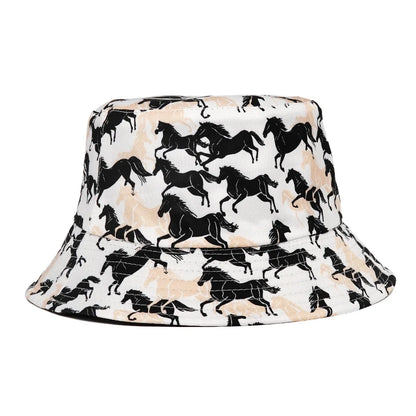 Summer Sun Hat Reversible Yellow Duck Bucket Hat