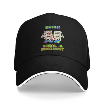 Bruh Sammyni Spyderini Funny Brainrot Steal A Brainrot Baseball Cap