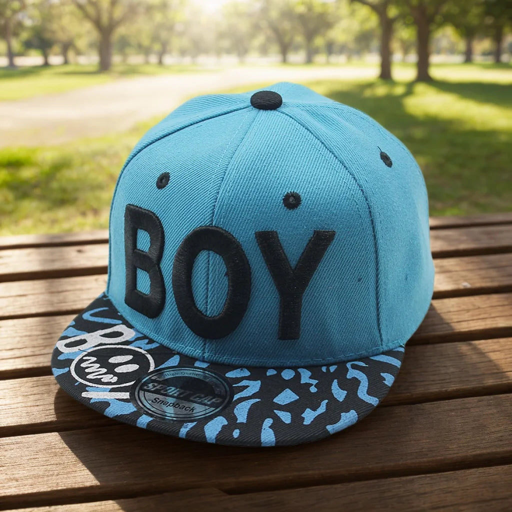 New Fashion Summer Kids Snapback Cap Adjustable Boys Outdoor