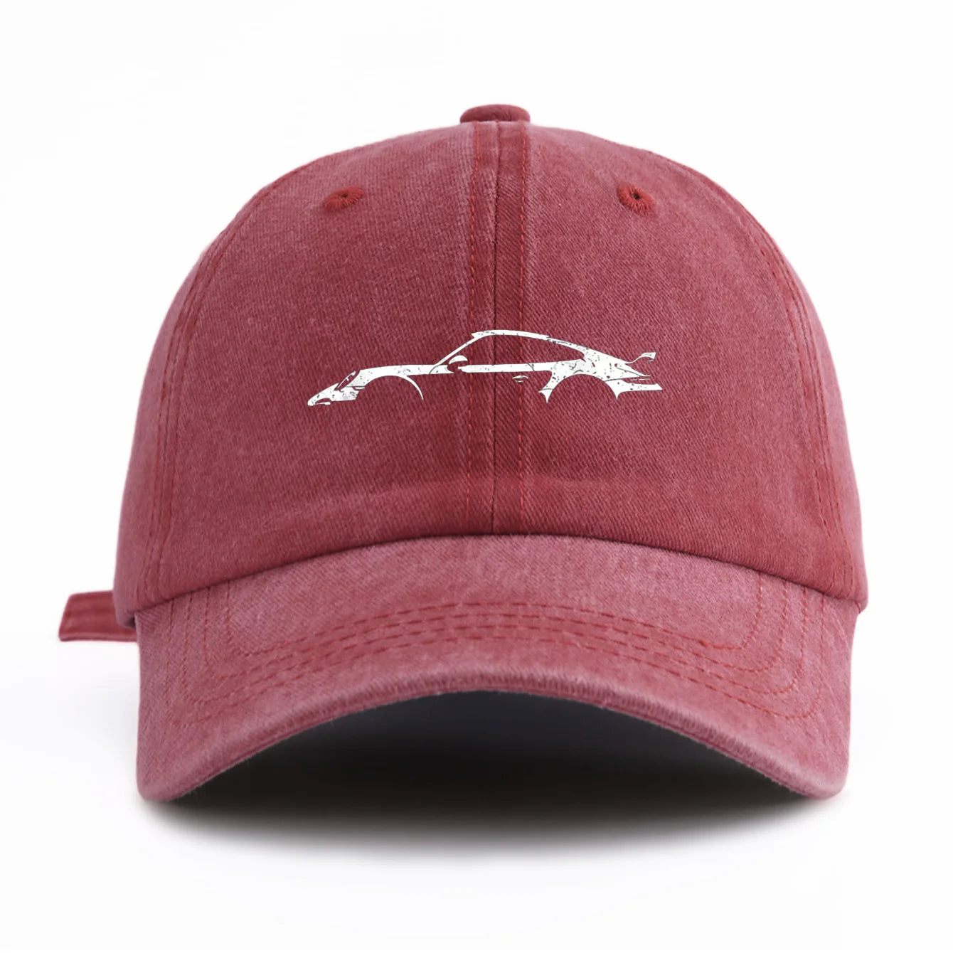 911 Print Washed Baseball Cap For Adults
