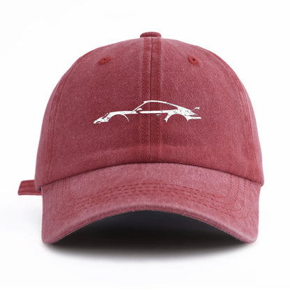 911 Print Washed Baseball Cap For Adults