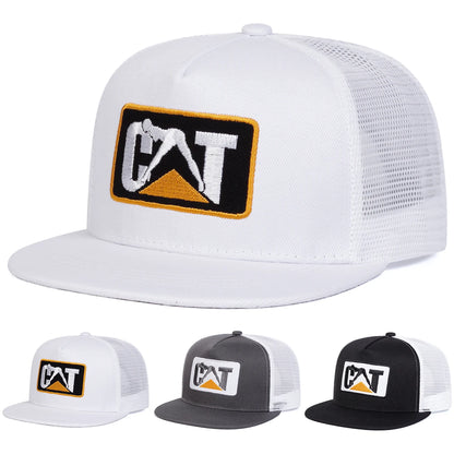 Unisex CT Letter Embroidery Hip-hop Net Hats Spring Summer Outdoor