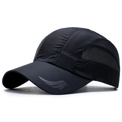 Summer Brand For Men Sports Running Sweat Baseball Cap