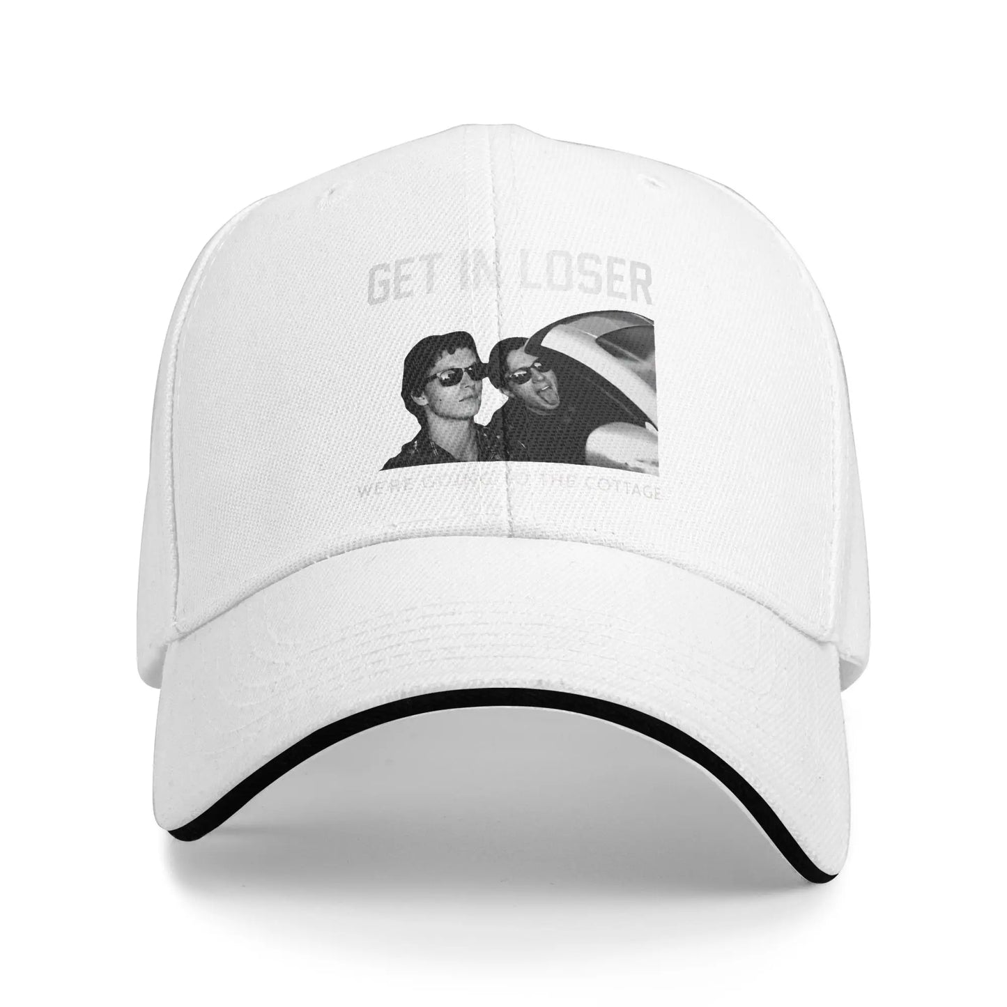 Summer Get In Loser We Are Going To The Cottage Heated Rivalry Hollander Rozanov Hockey Baseball Cap