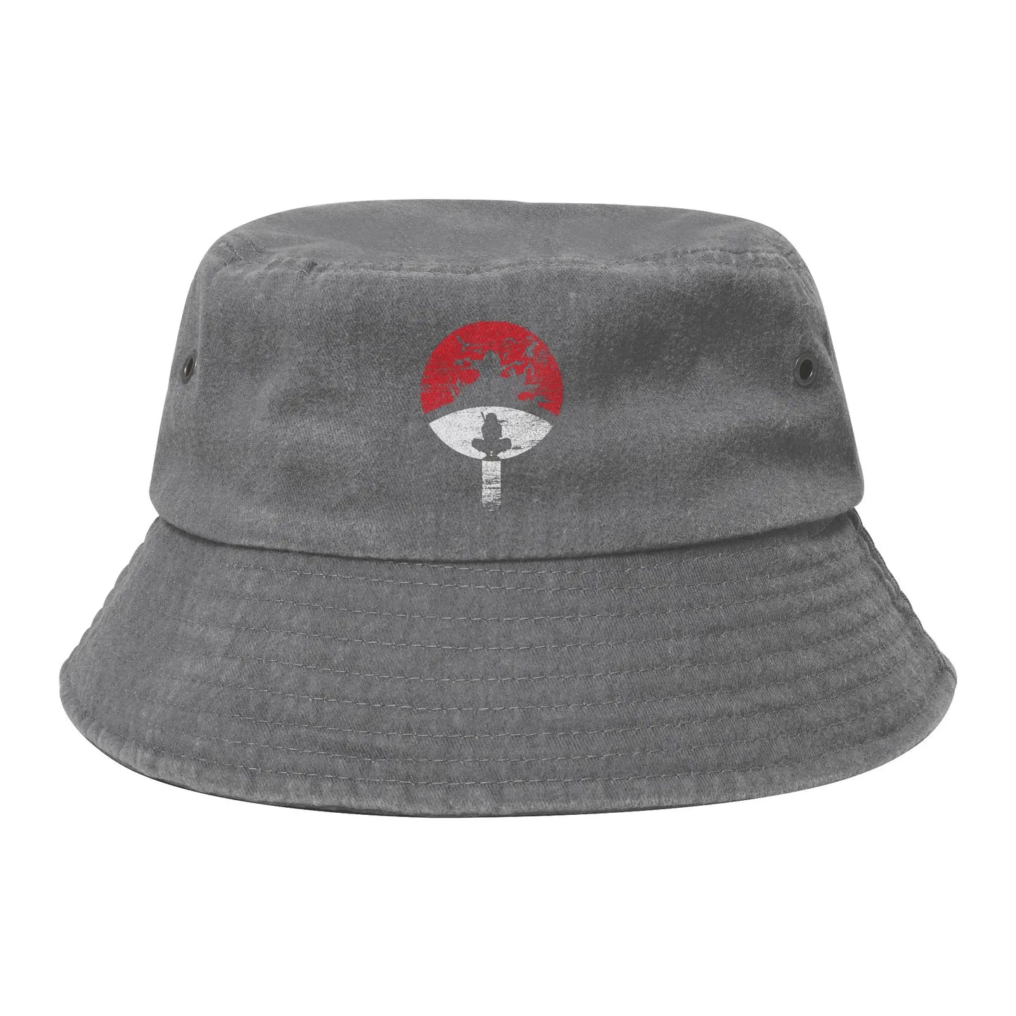 Summer Beach Hatwear Naruto Washed Denim Bucket Hats