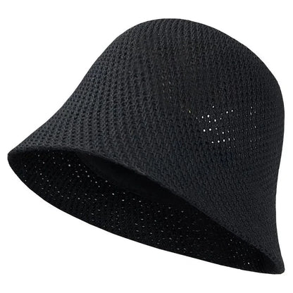 Women Bucket Hat Sun Hat Female Beach Panama Cap