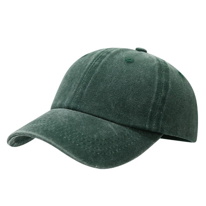 Washed Denim Baseball Cap