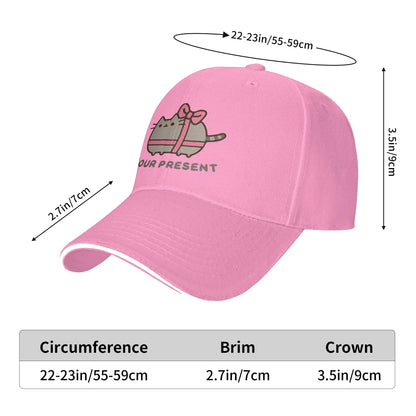 P-pusheen Present Casual Baseball Cap