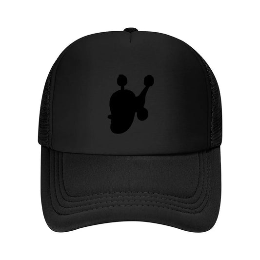 New Toy Poodle Upside Down Silhouette Baseball Cap
