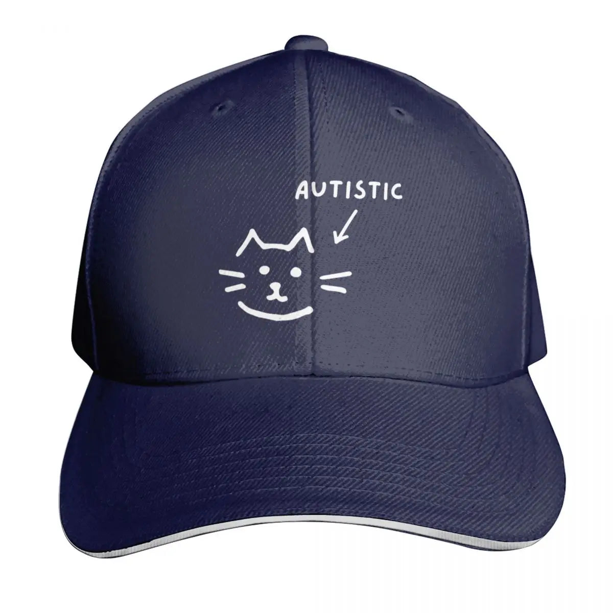 Autistic Cat Animal Cap Fashion Casual Baseball Caps