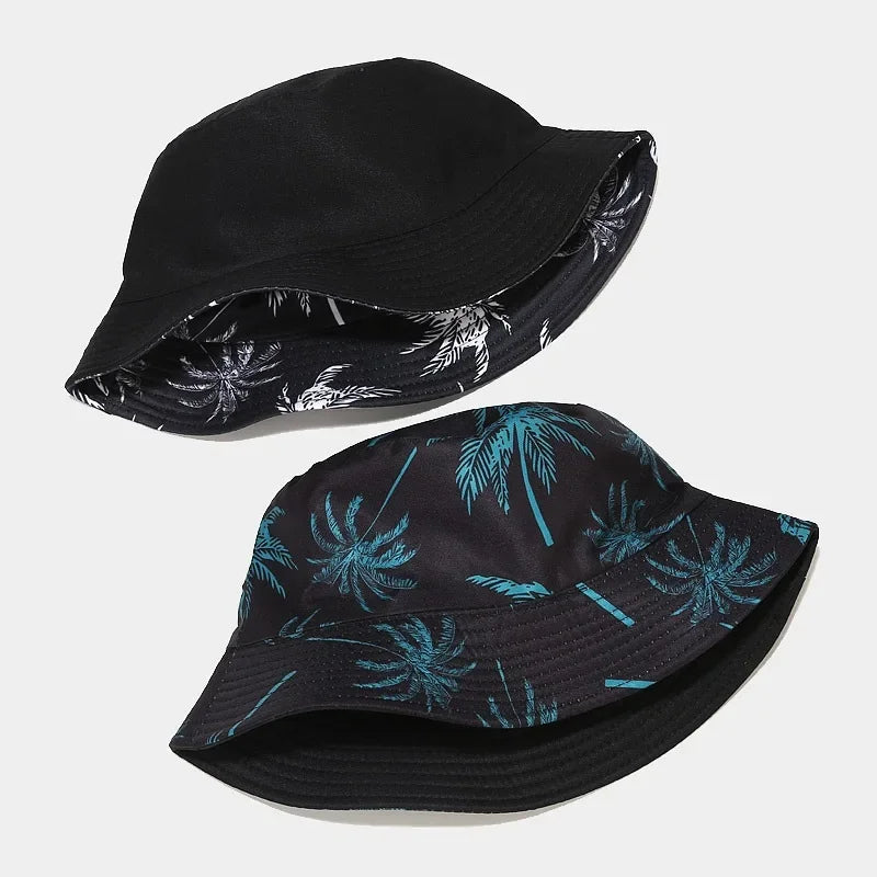 Spring Summer Suns-Protect Hat Bob Men’s Fashion Coco Print Bucket Hat