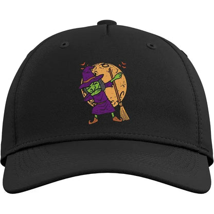 Dabbing Witch Dab Moon Bats Baseball Cap