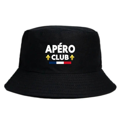 Fashion France Apero Club Bob Reversible Bucket Hat