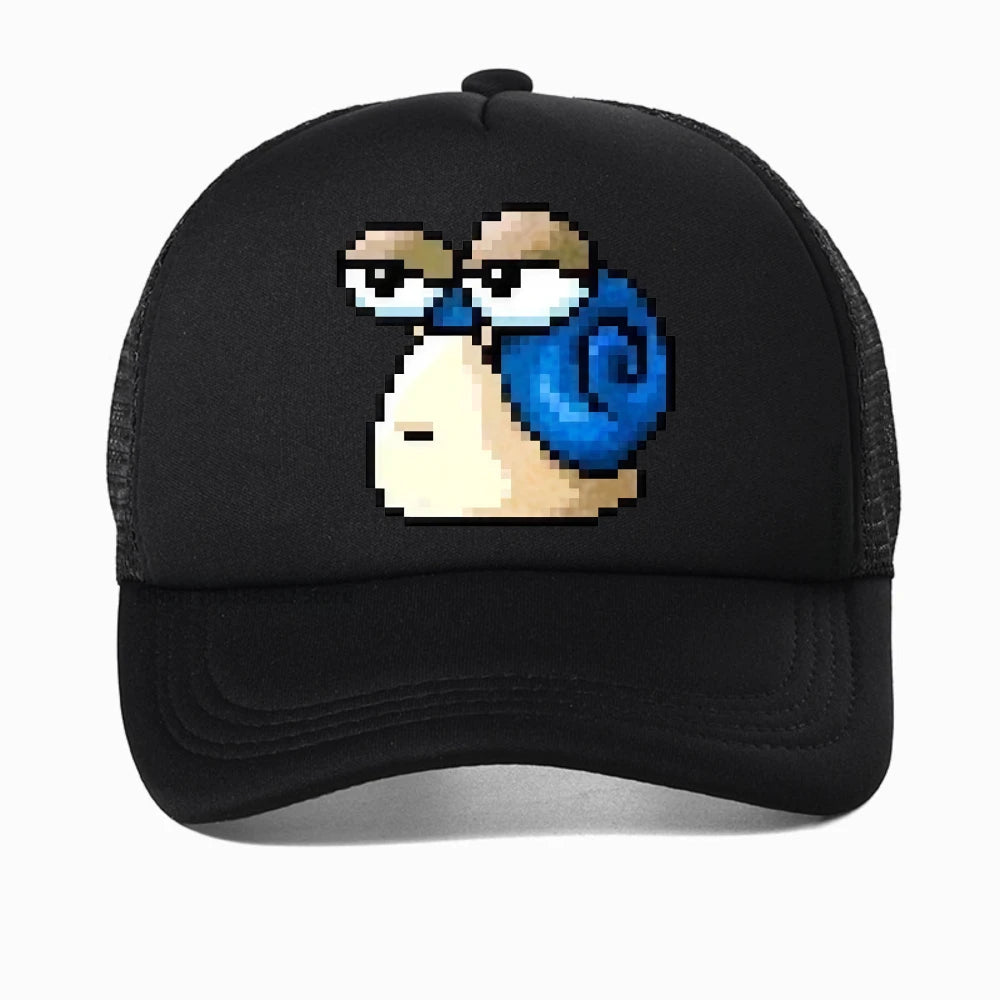 Harajuku MapleStory Kawaii Funny Printed Baseball Cap