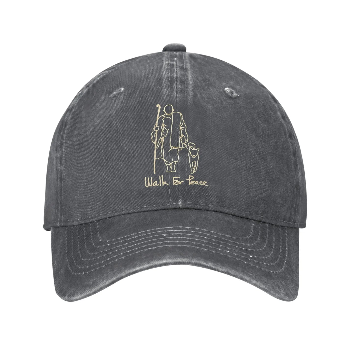 Walk For Peace Washed Baseball Cap