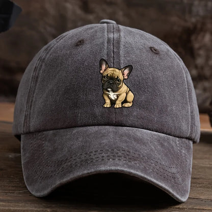French Bulldog Printed Baseball Hat For Men Women
