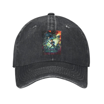 Cartoon TrollHunters Denim Cap Casual Baseball Caps