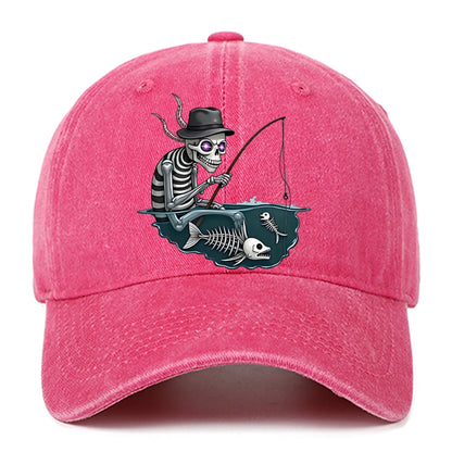 Personalized Skull Print Baseball Cap For Men And Women, Halloween Party Decoration Hat