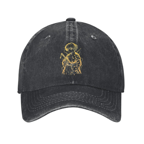 Thunder Lines Baseball Caps Peaked Cap Demon Slayer