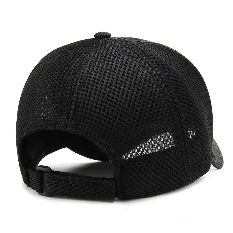 Big Head Plus Size Summer Mesh Baseball Cap
