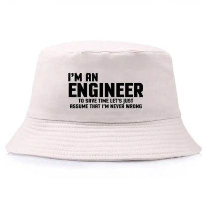 I Am Engineer Bucket Hat