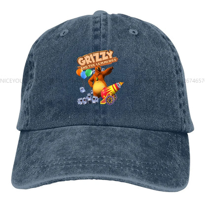 Grizzy and the Lemmings Baseball Cap