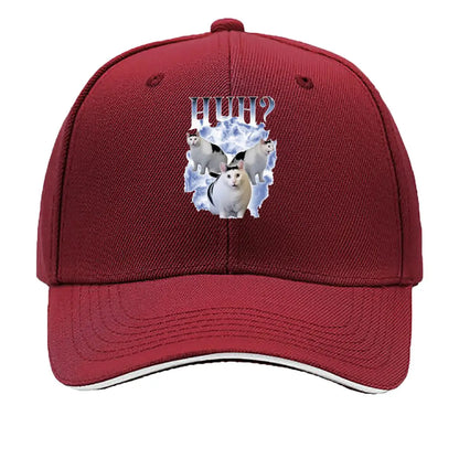 HUH Cat Meme Baseball Cap