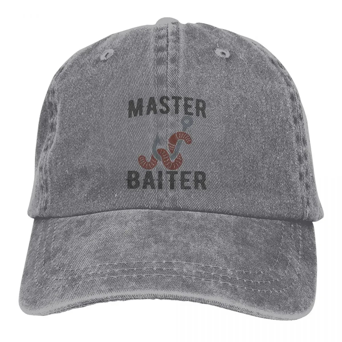 Master Baiter Funny Fisherman Classic Baseball Caps For Men Women