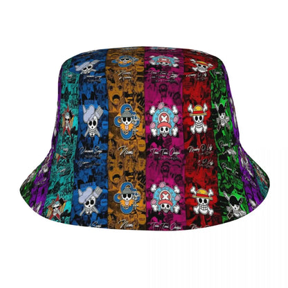 Streetwear One Piece Anime Bucket Hat