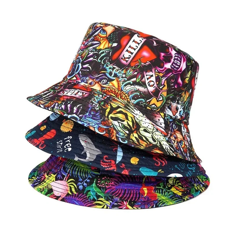 Summer Sun Protection Bucket Hat