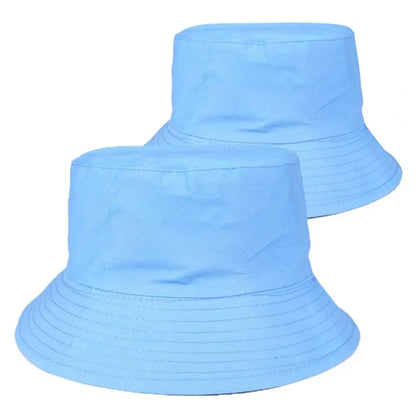 Women Men Bucket Hat Anti-UV Beach Sun Hat Summer Sunscreen Panama Hat