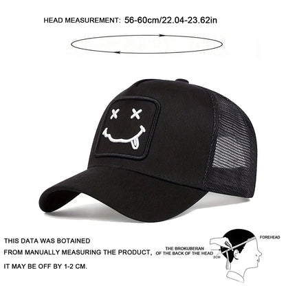 Unisex XX Tongue Sticking Embroidery Baseball Caps