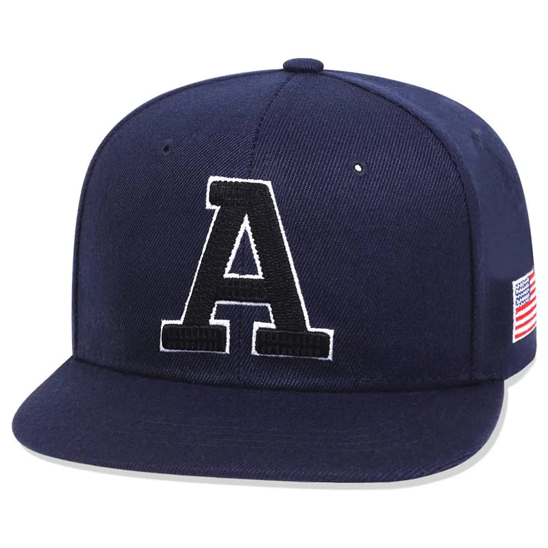 Fashion Men Hip Hop Cap A Letter Embroidery Baseball Caps Snapback Hat